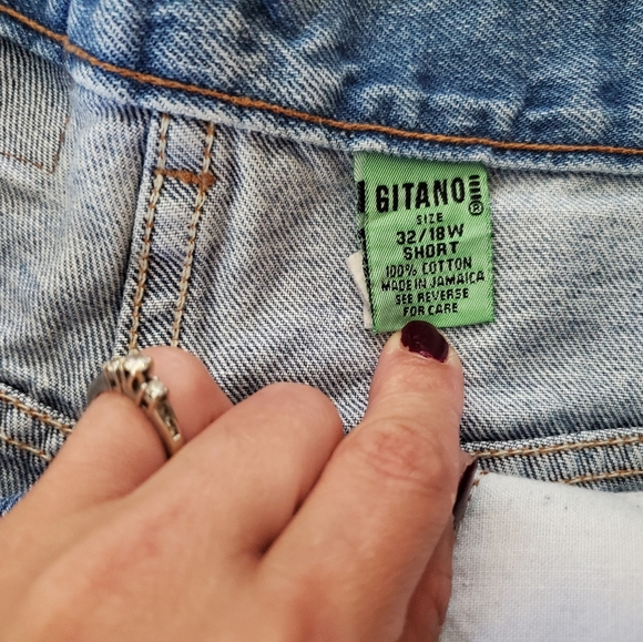 Vintage High Waisted Shorts Size 18W - Picture 3 of 5